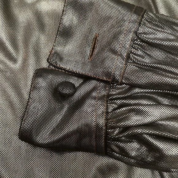 Vintage Laura & Jayne Collection Silver Blouse - Picture 3 of 5